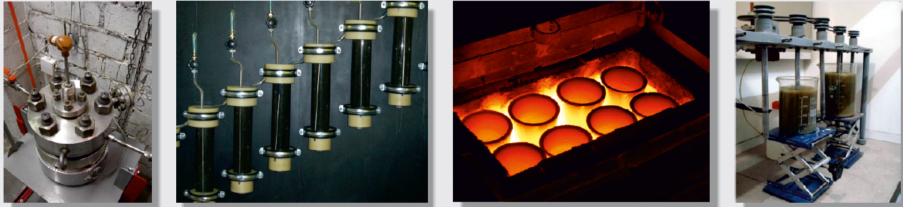 Equipment of metallurgy laboratory