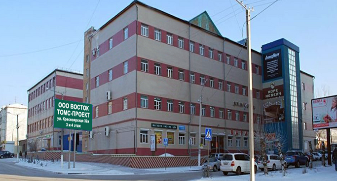 Office building of Vostok TOMS-project